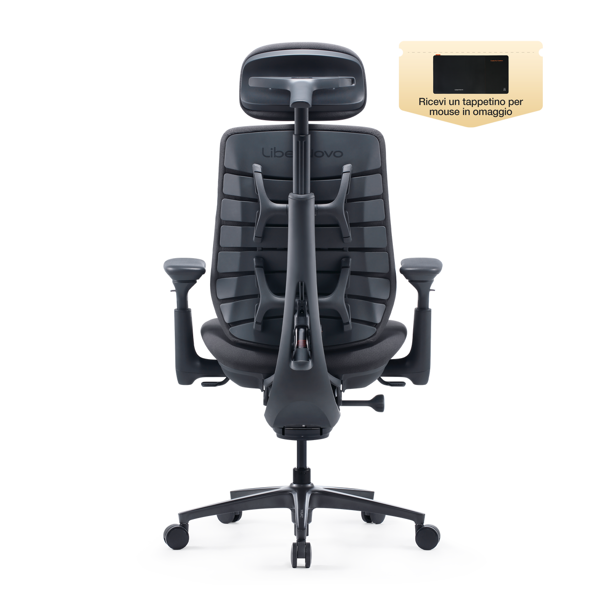 Sedia ergonomica dinamica LiberNovo Maxis
