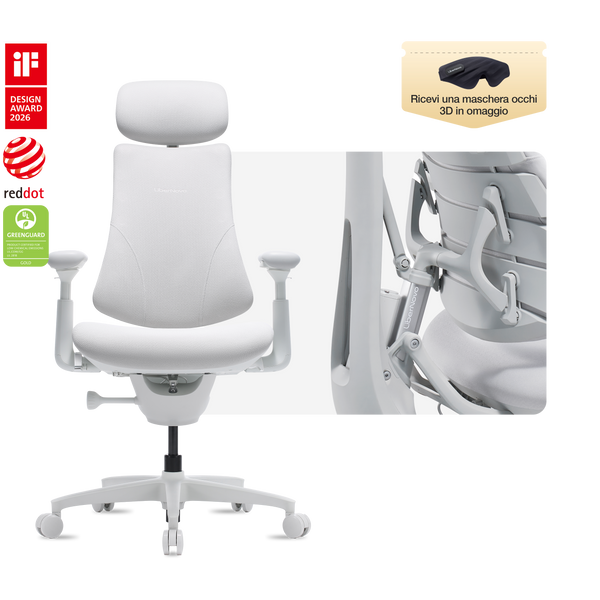 Sedie ergonomica dinamica LiberNovo Omni e Omni Gen