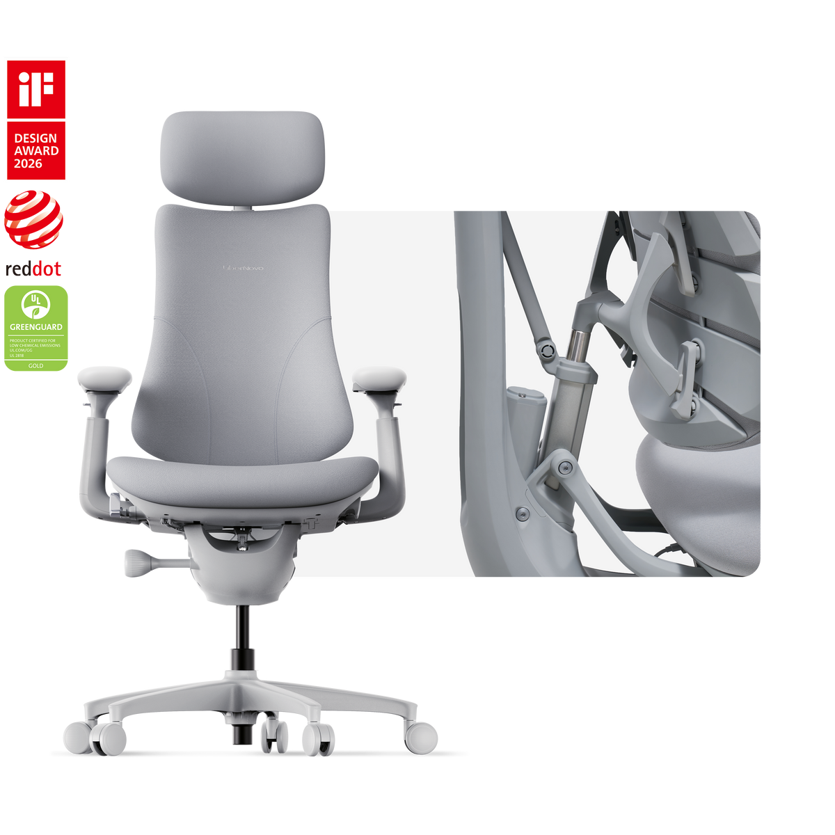 Sedie ergonomica dinamica LiberNovo Omni
