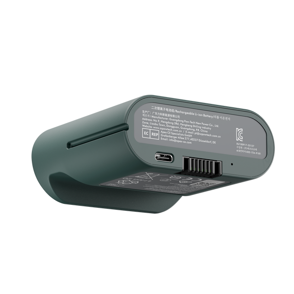 Batteria ricaricabile Omni per la regolazione del supporto lombare e il massaggio spinale
